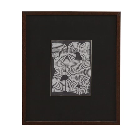 Neutral Strokes I Framed Print