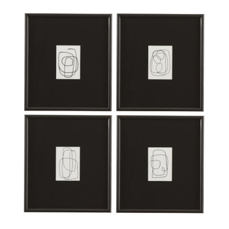 Form Study Framed Print S/4