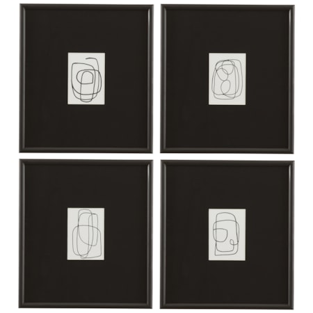 Form Study Framed Print S/4