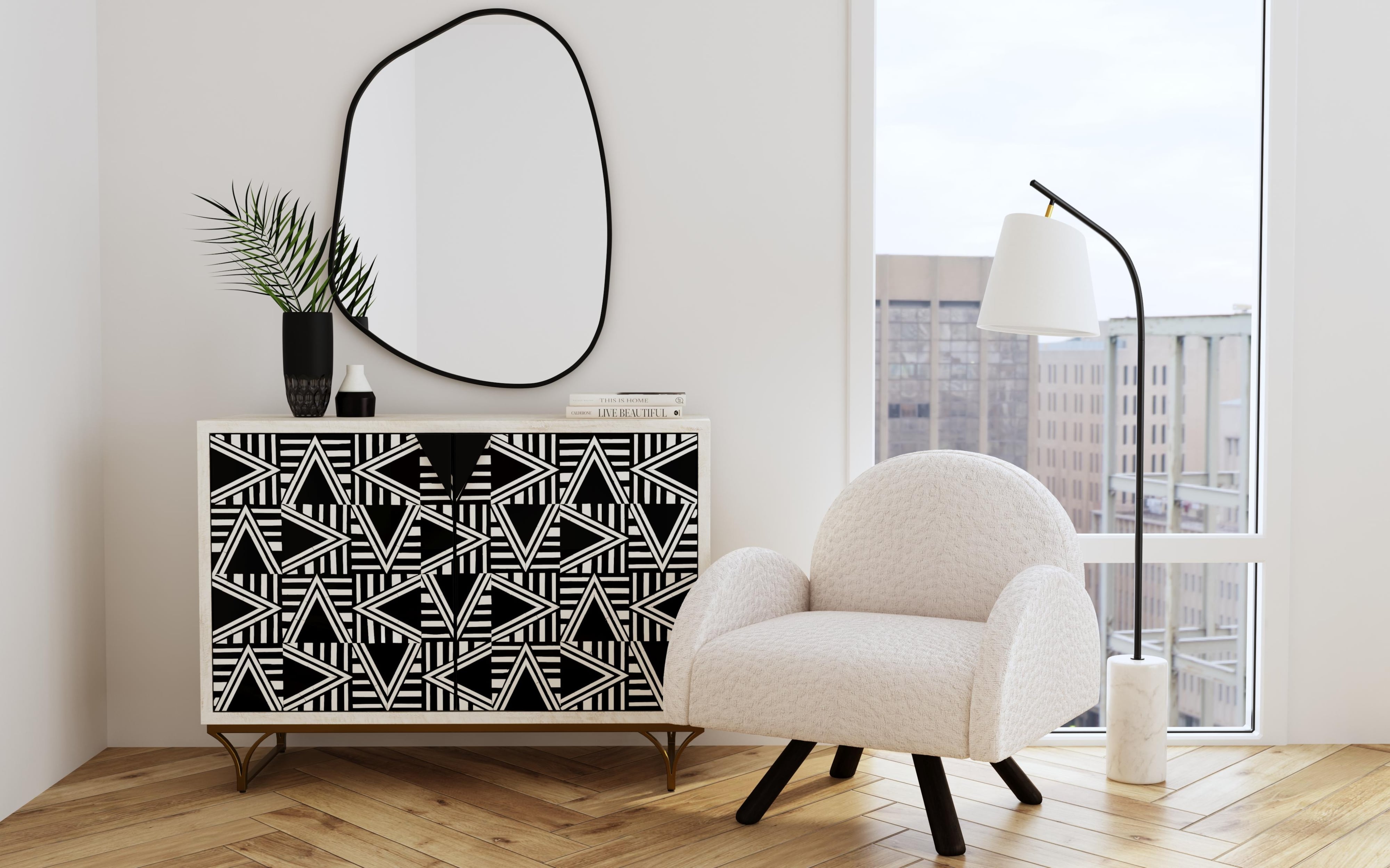 Bassett Mirror Bar Carts & Cabinets Bar Cabinet