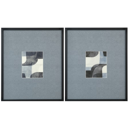 Urban Bound Framed Print Set Of 2