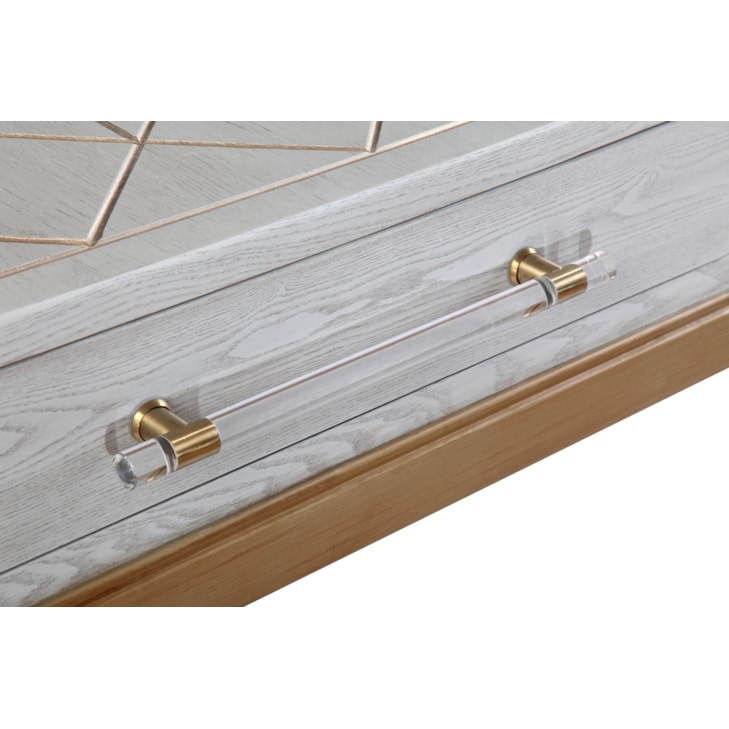 Bassett Mirror Perrine Perrine Wood Console Table