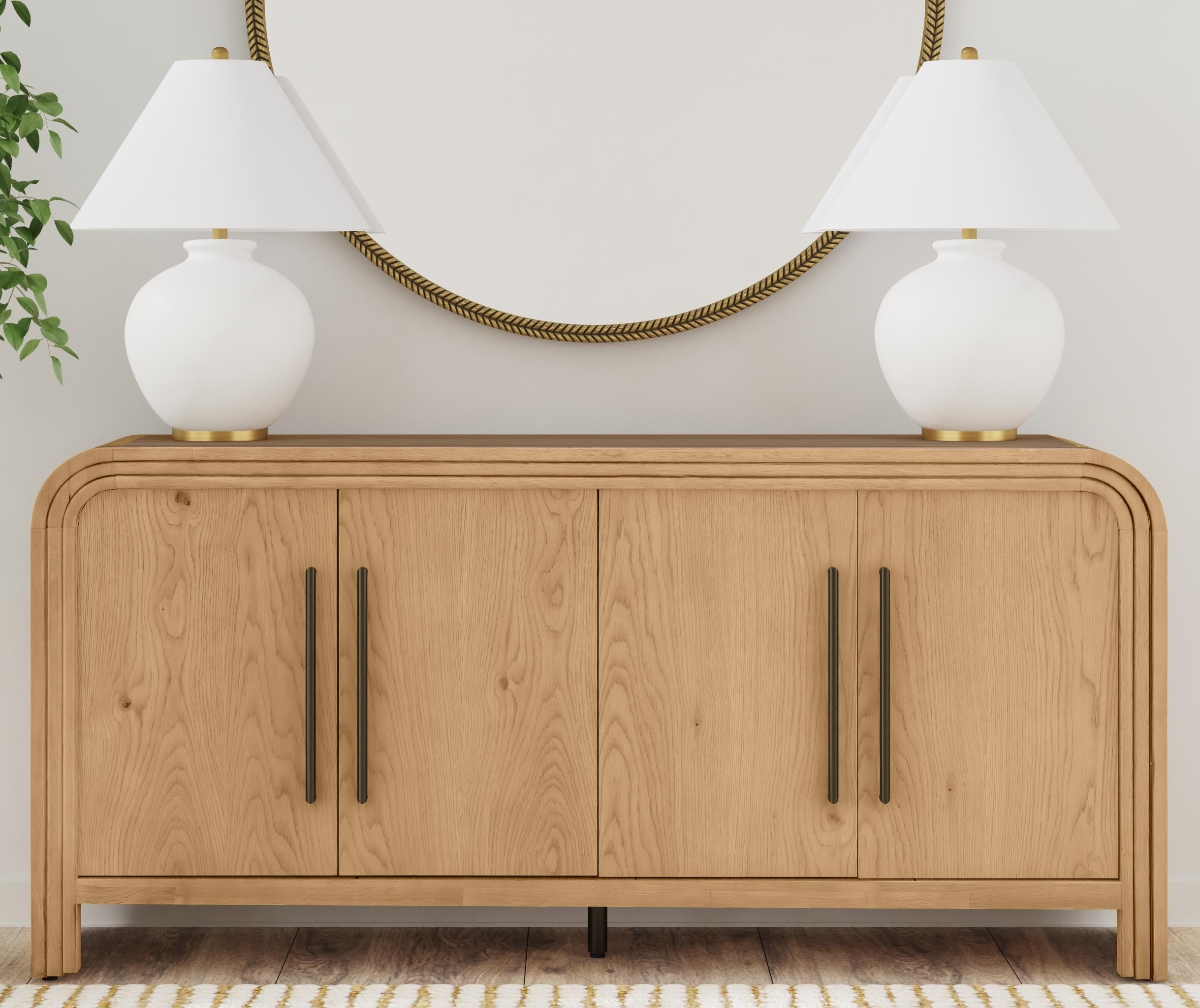 Bassett Mirror Servers Chandler Sideboard