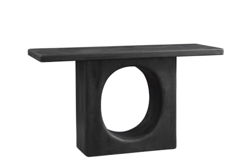 Contemporary Compass Console Table