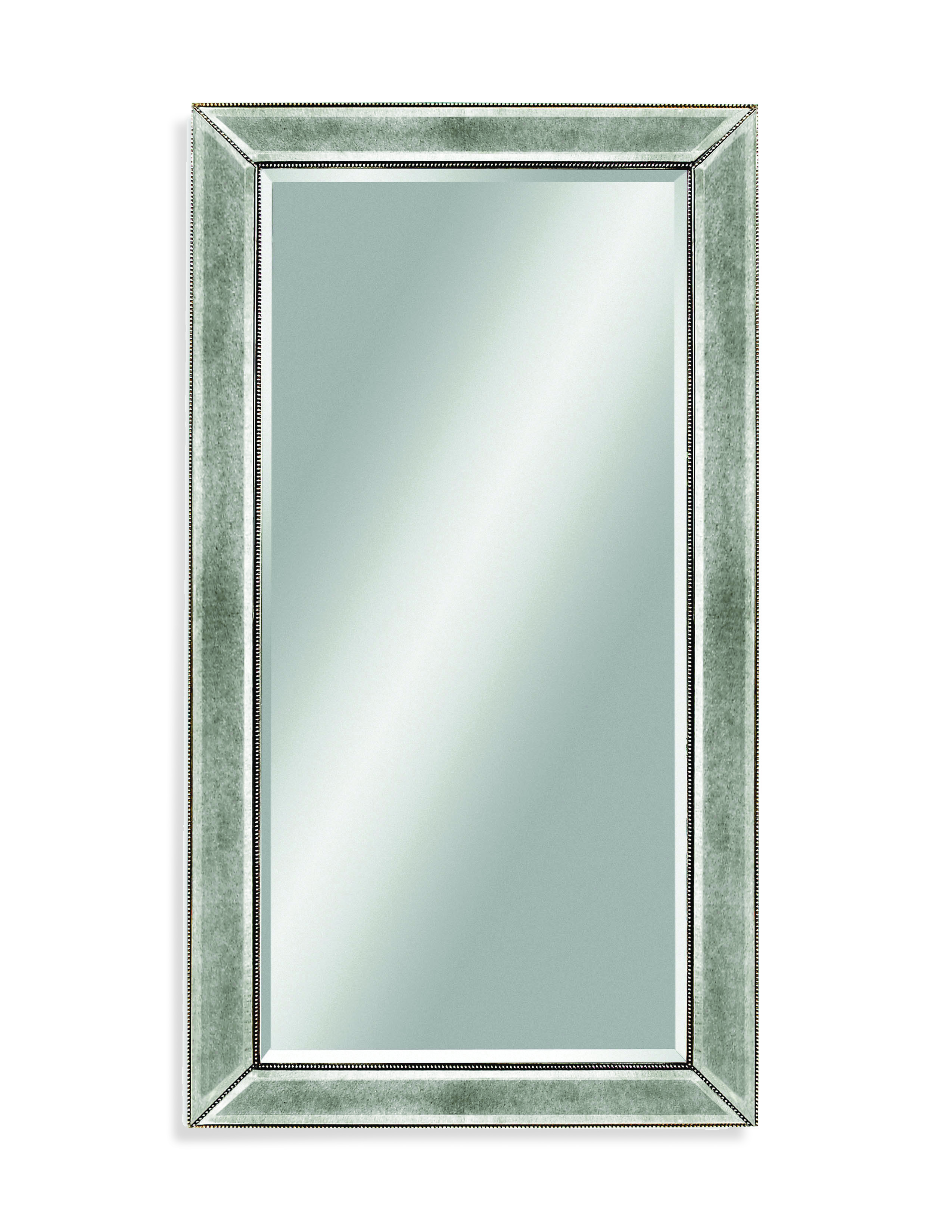 Bassett Mirror M1946BEC Beaded Wall Mirror Value City Furniture