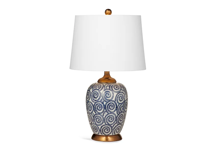  Lawton Table Lamp by Bassett Mirror at Esprit Decor Home Furnishings