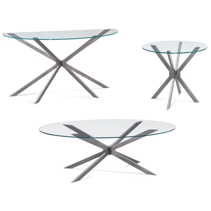 Bassett Mirror Deen Deen Oval Cocktail Table