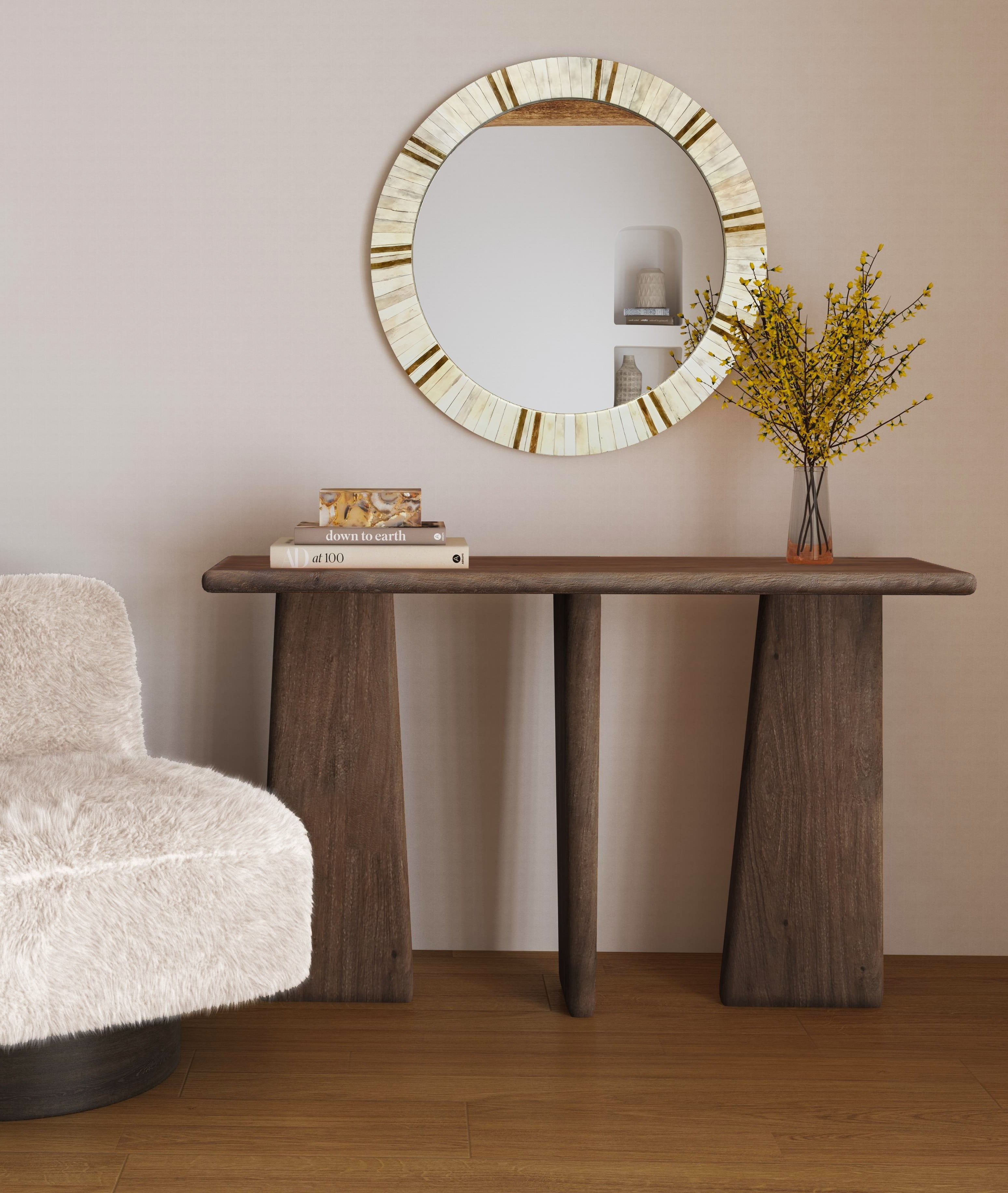 Bassett Mirror Lasso Lasso Console Table
