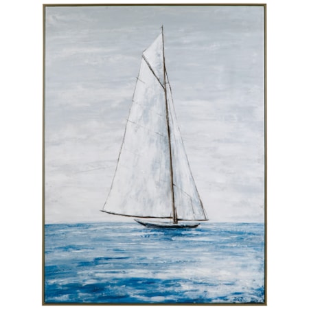 Set Sail Framed Canvas