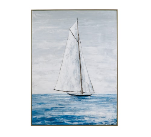 Set Sail Framed Canvas