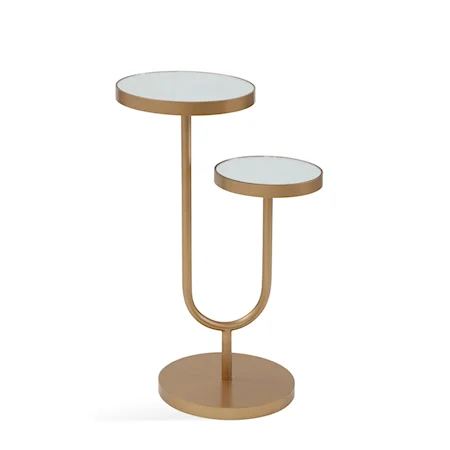 Contemporary Double Shelfed Side Table