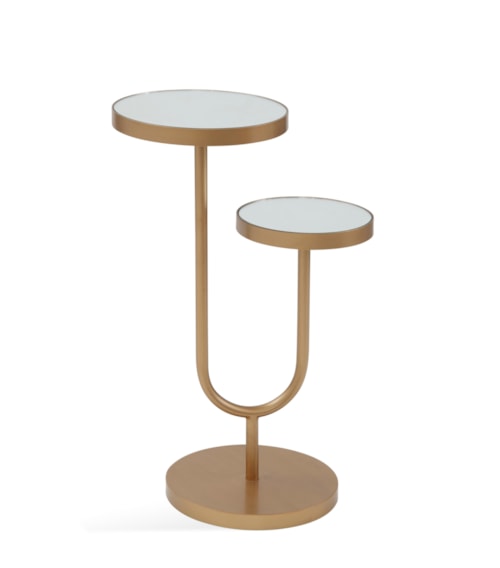 Contemporary Double Shelfed Side Table