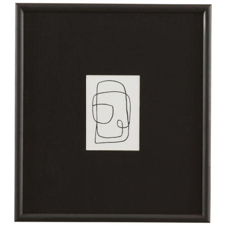 Form Study Xii Framed Print