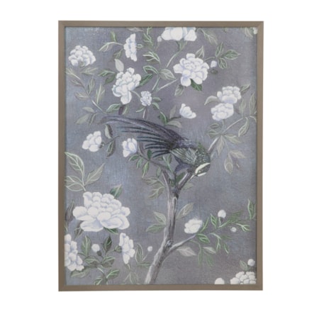 Birds & Blooms II Framed Print