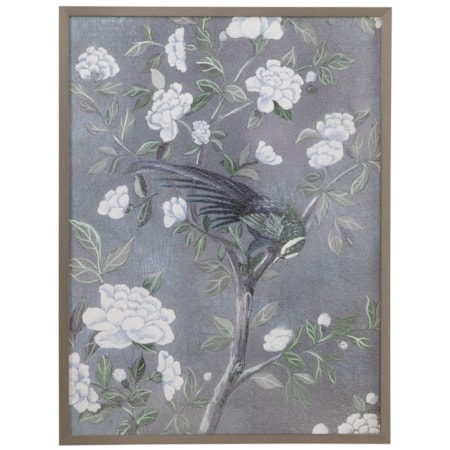Birds & Blooms II Framed Print