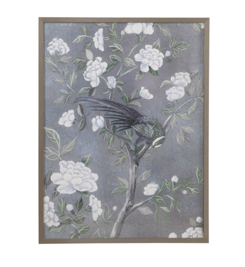 Birds & Blooms II Framed Print