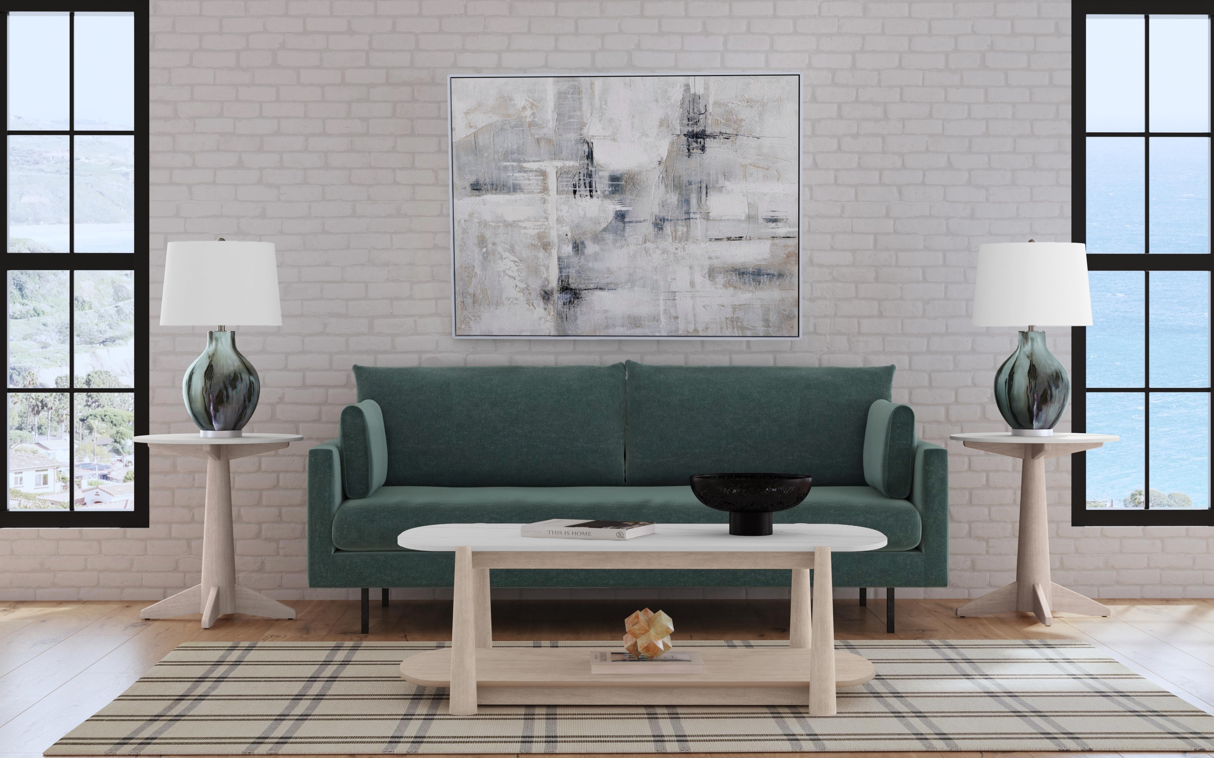 Gray Day Framed Canvas