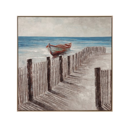 Camden Marsh Framed Canvas