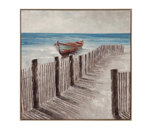 Camden Marsh Framed Canvas