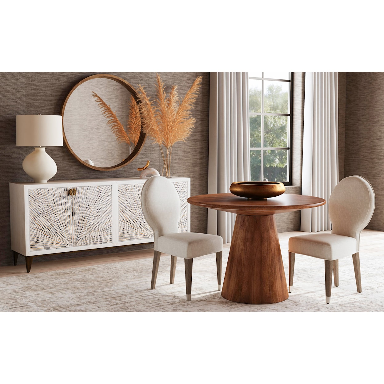 Bassett Mirror Farrah Farrah Dining Chair