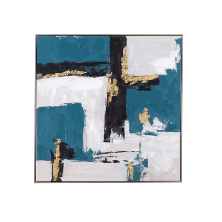 Around About Framed Canvas