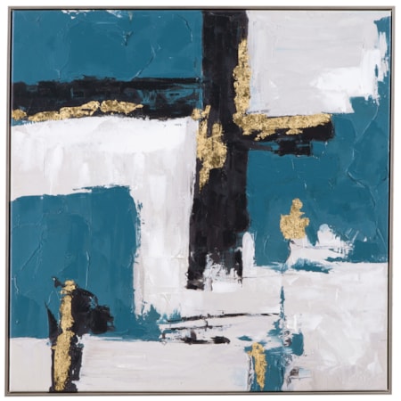 Around About Framed Canvas
