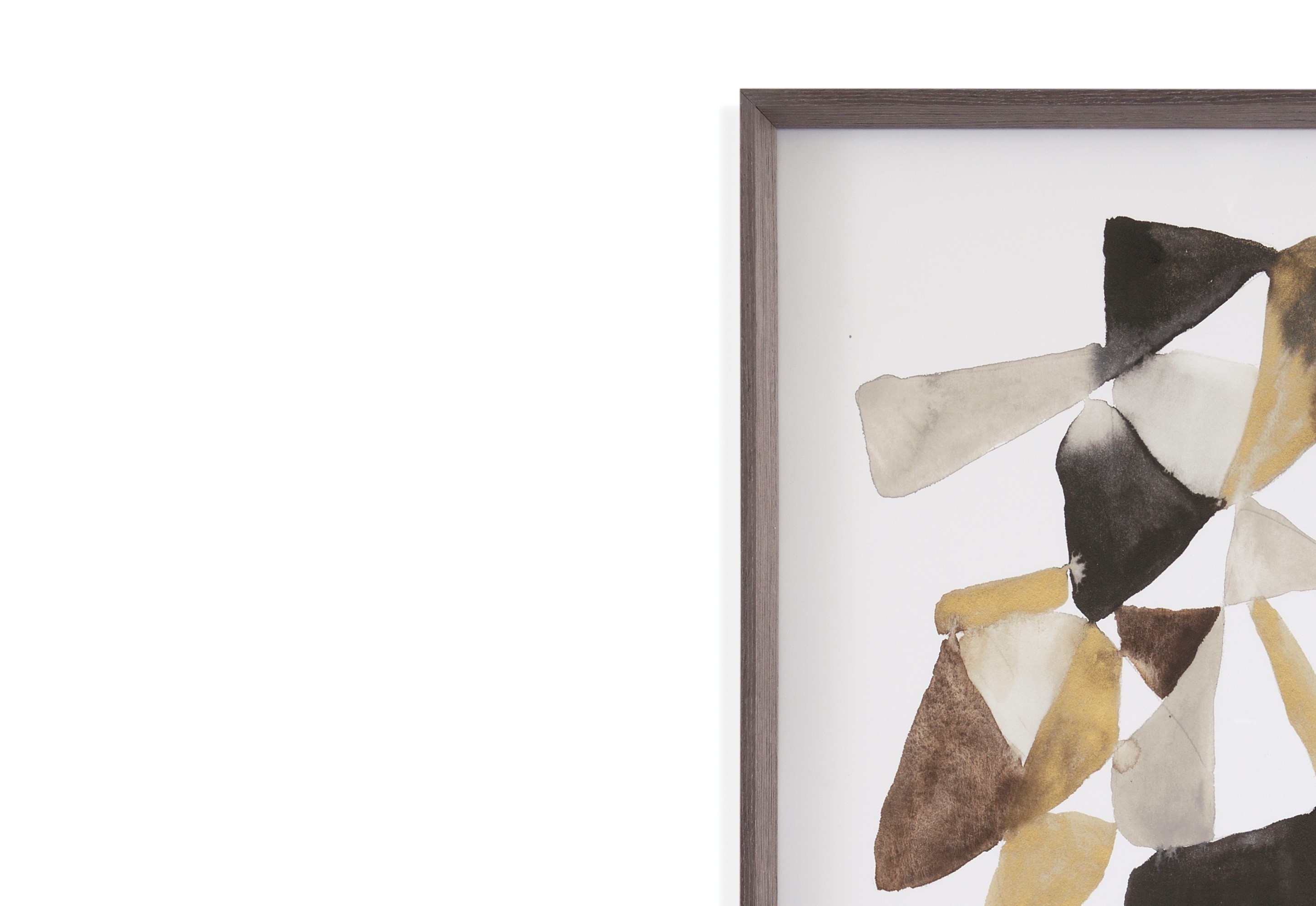 Mod In Neutrals I Framed Print