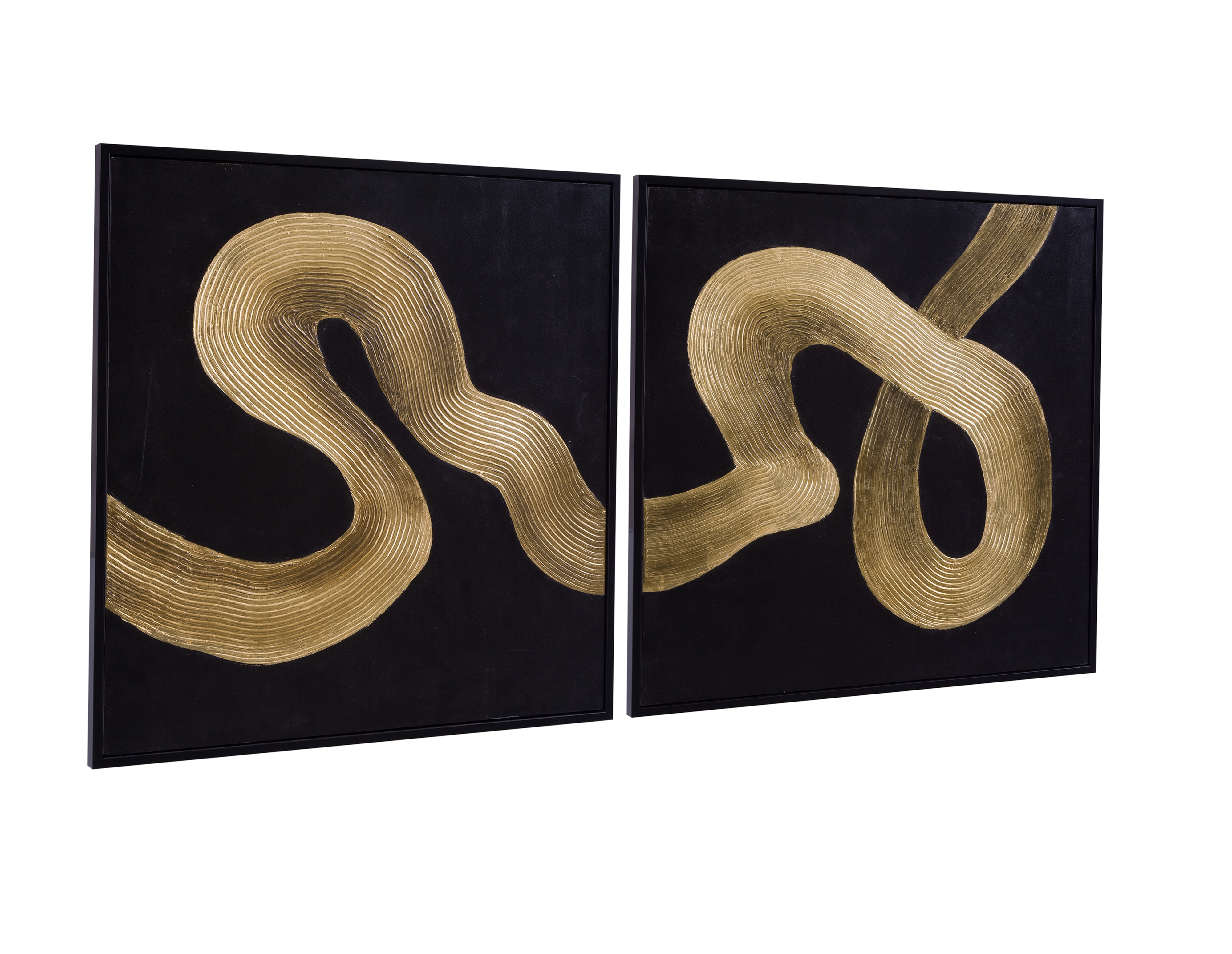 Connected Framed Canvas S/2