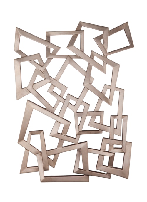 Silver Sculpture Wall Hanging 