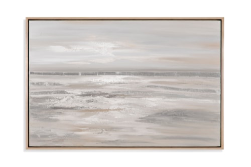 Silver Landscape Framed Art