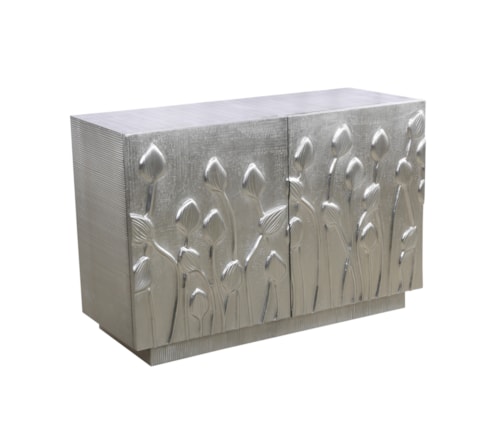 Contemporary Petal Bar Cabinet