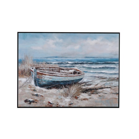 Mo Bay Framed Canvas