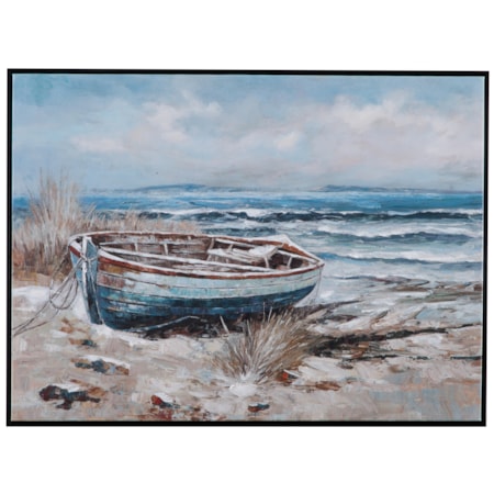 Mo Bay Framed Canvas