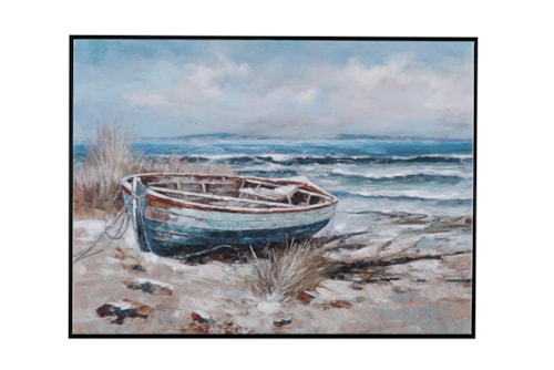 Mo Bay Framed Canvas