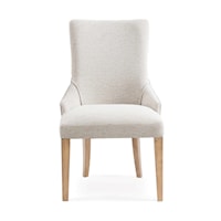 Transitional Upholstered Dining Chair