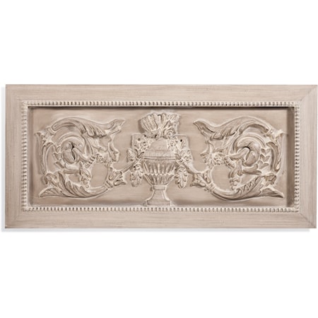Weathered Urn Wall Plaque