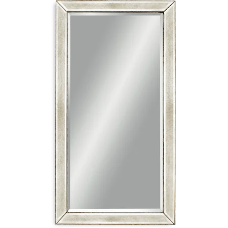 Beaded Leaner Mirror 