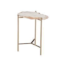 Glam Cora Accent Table
