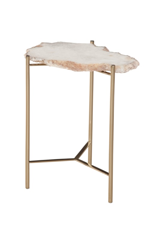 Glam Cora Accent Table
