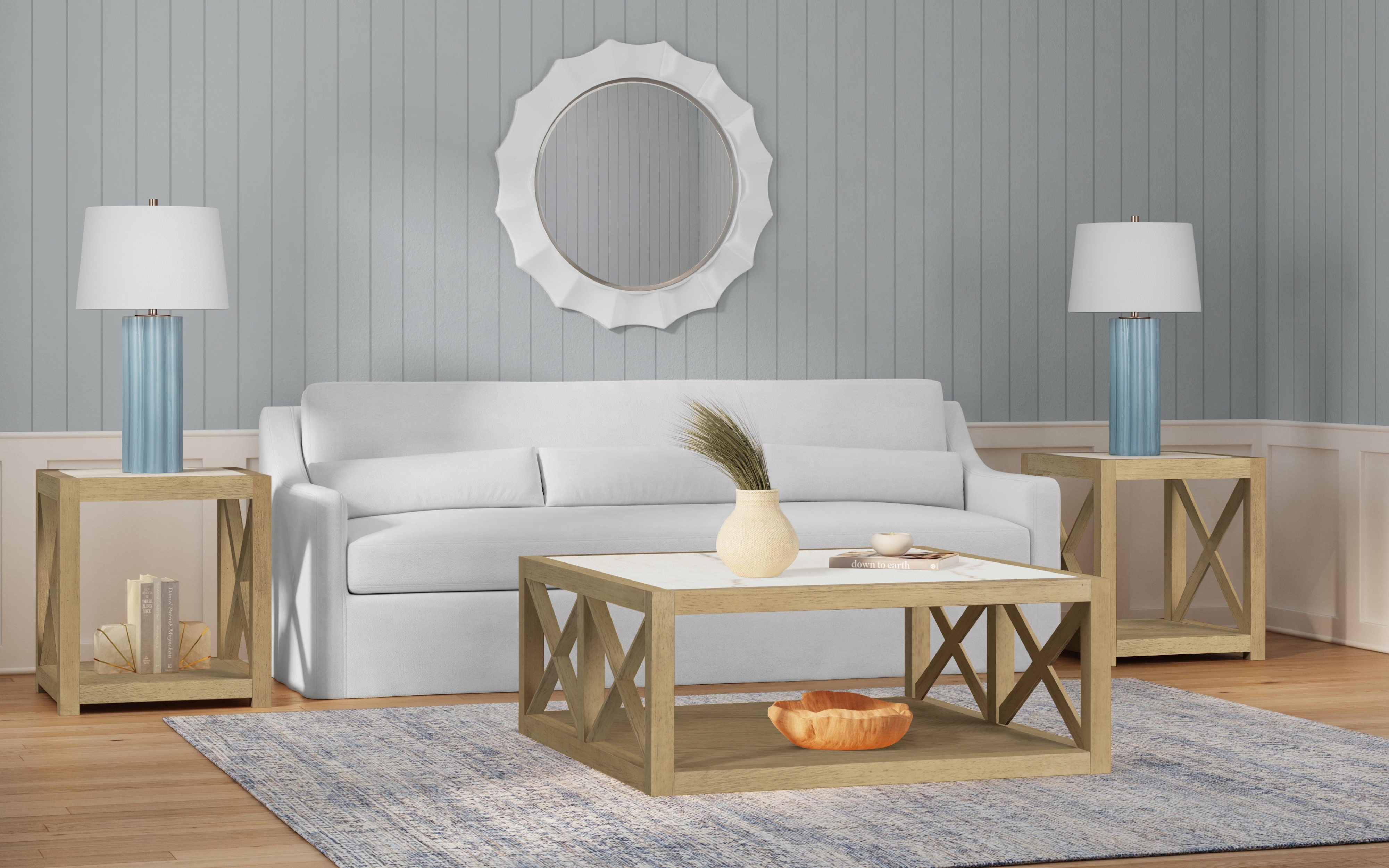 Bassett Mirror Holden Holden Square Coffee Table