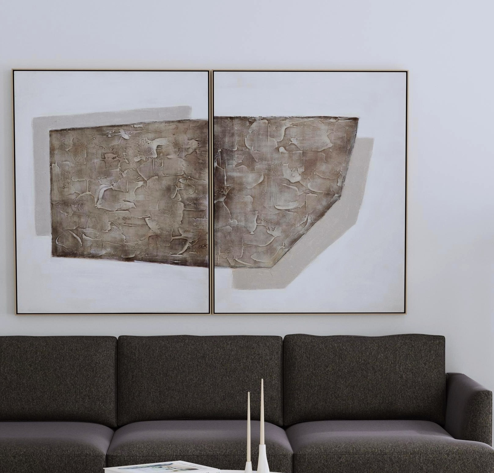 Bassett Mirror Canvas Art Savannah Framed Canvas Set Of 2