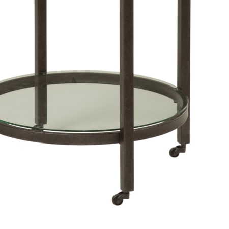 Whitman Round End Table