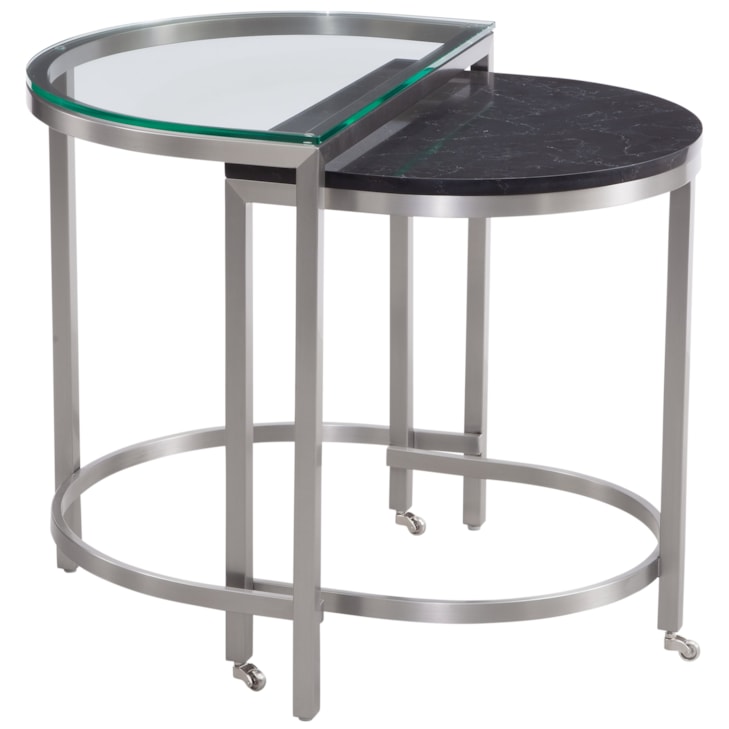 Bassett Mirror Hensley Bunching End Table