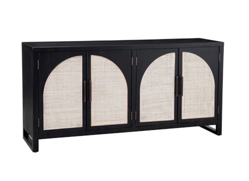Global 4-Door Server with Adjustable Shelving