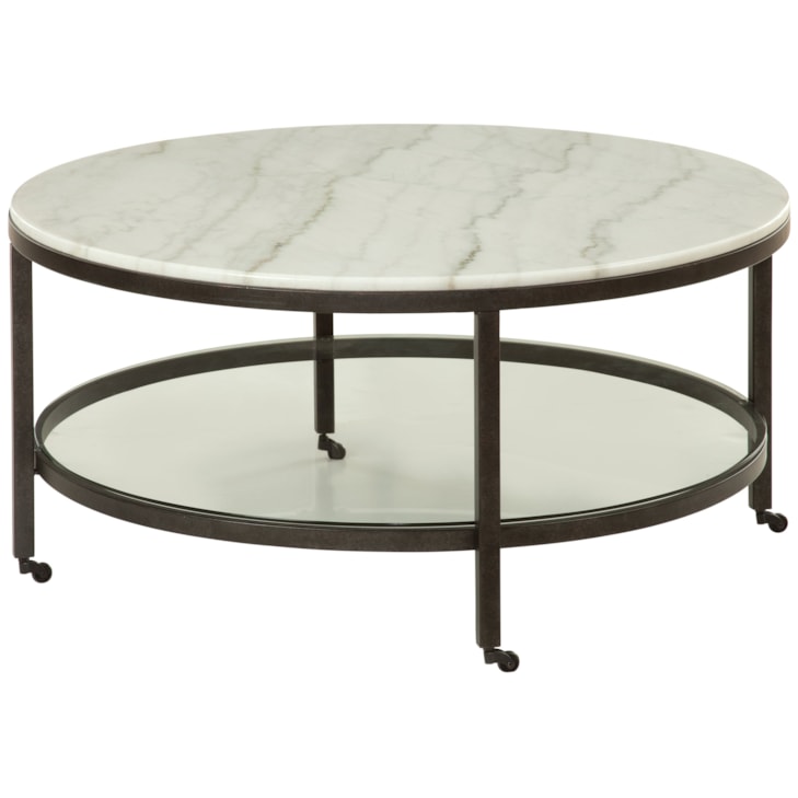 Bassett Mirror Whitman Whitman Round Cocktail Table