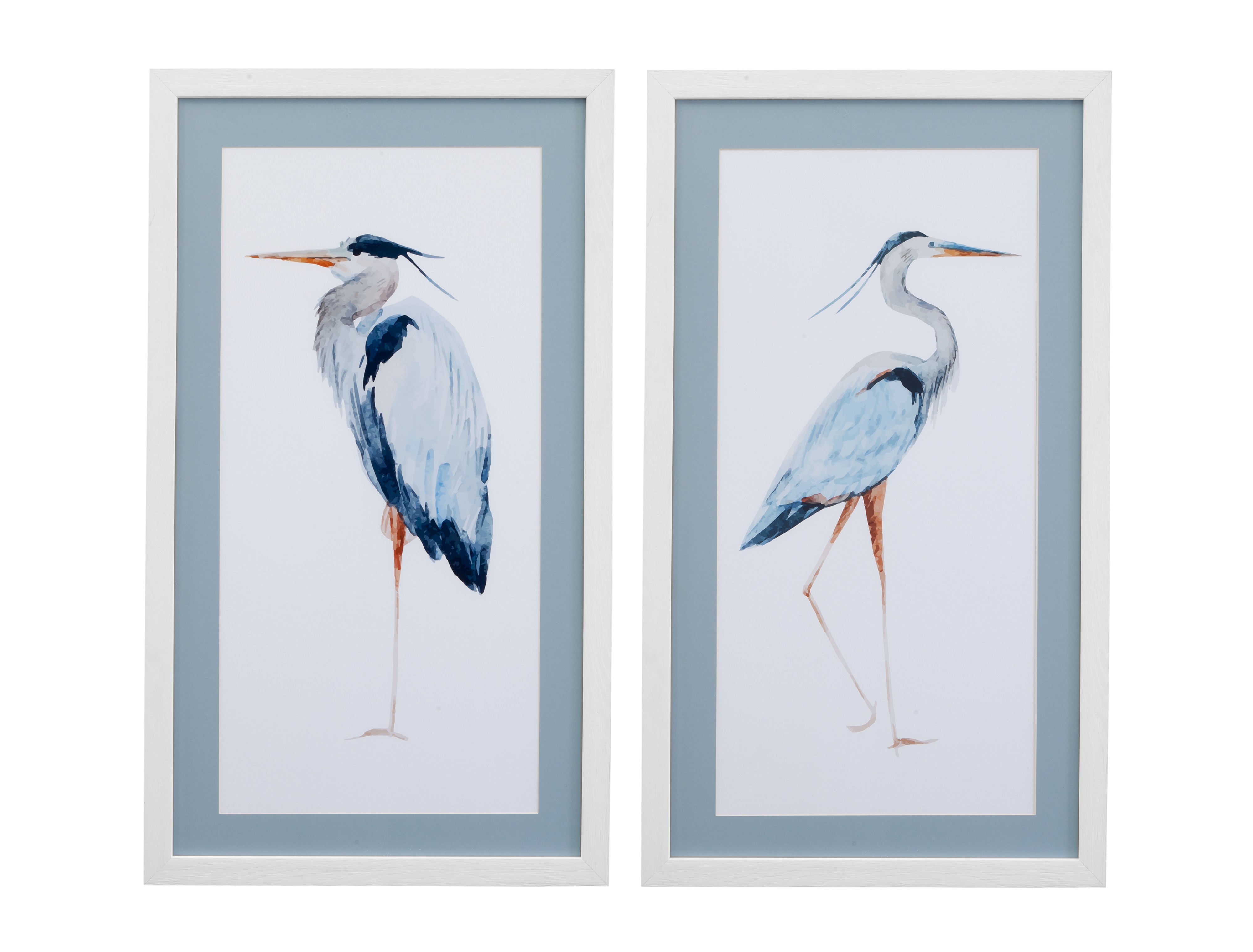 Heron III Framed Print