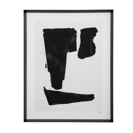 Triple Block Print I Framed Print