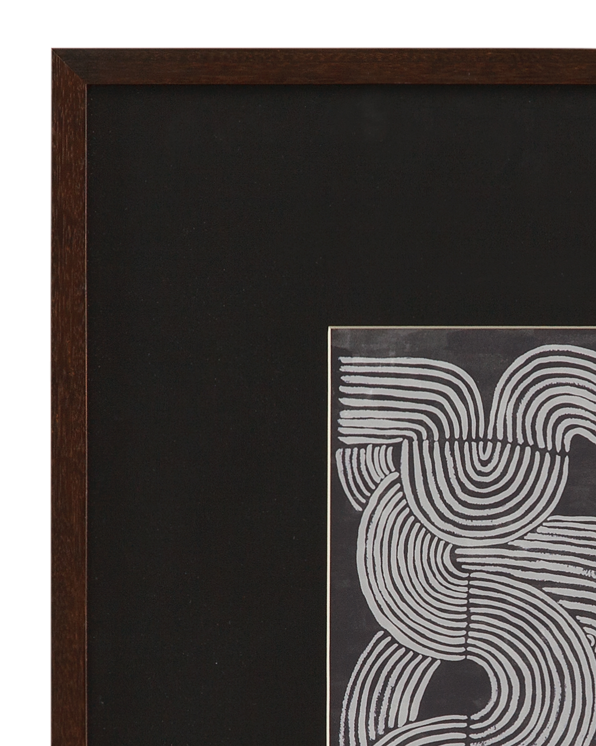 Bassett Mirror Art Neutral Strokes Framed Print S/4
