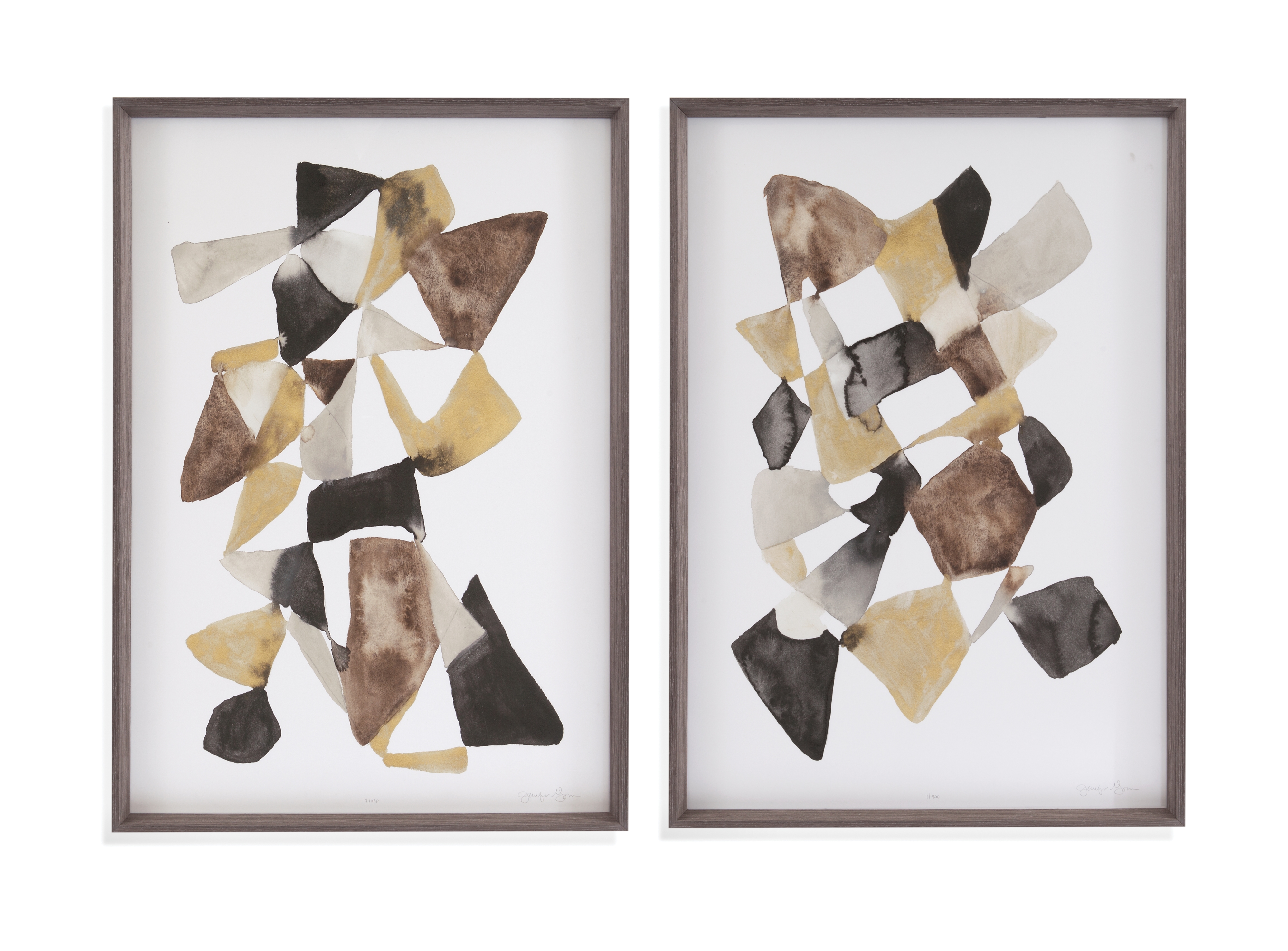 Mod In Neutrals I Framed Print