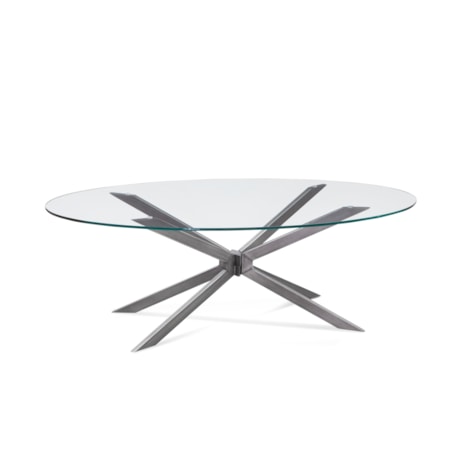 Deen Oval Cocktail Table